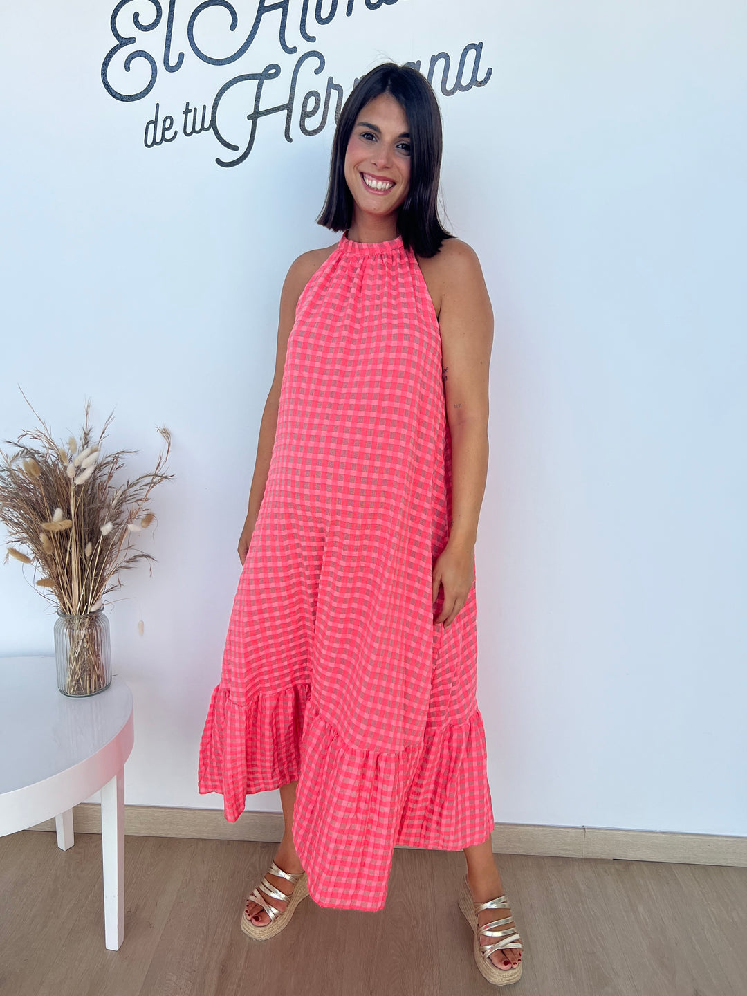 Vestido Julieta fucsia