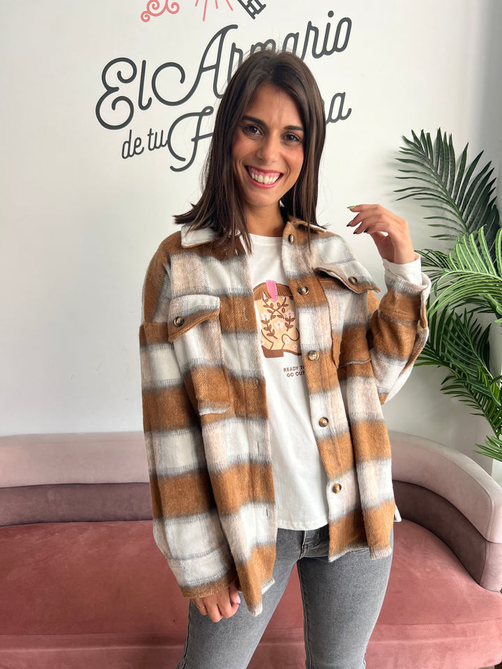 Chaqueta Natalia camel