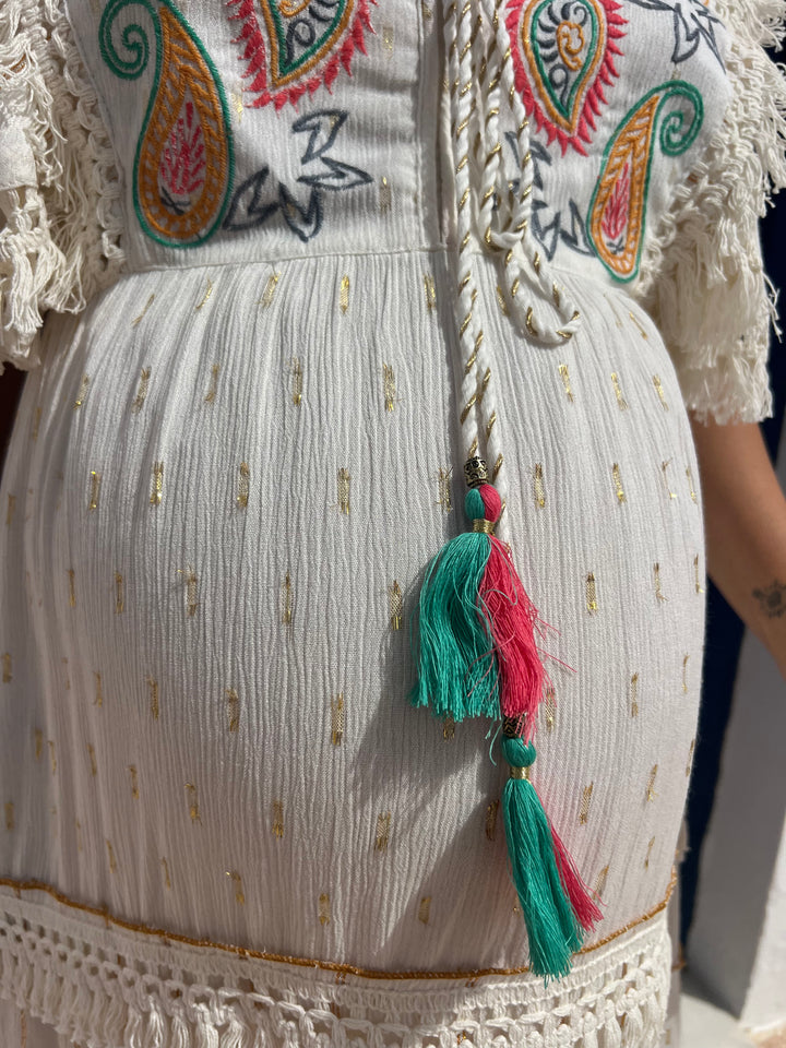 Vestido Sicilia blanco