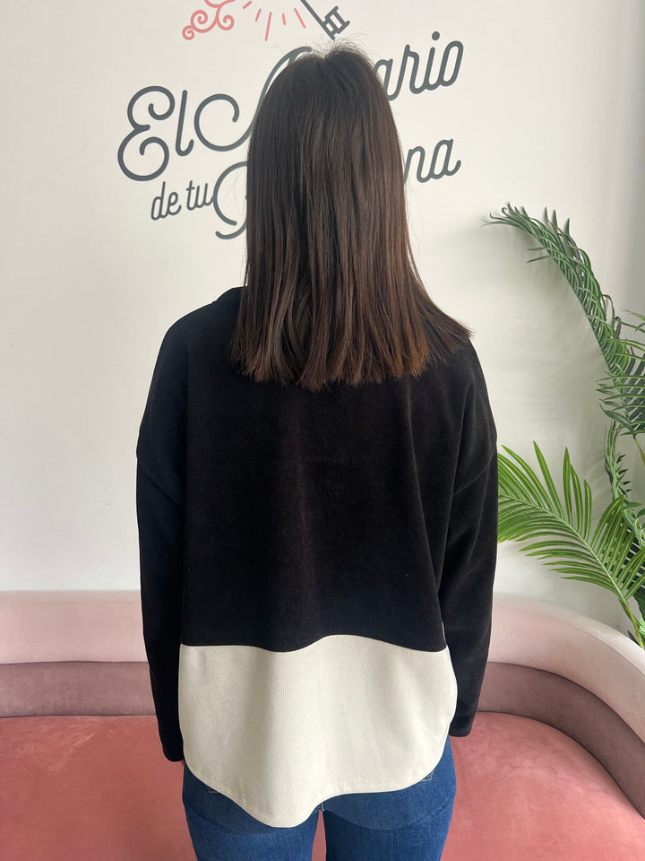 Sudadera Alejandra negro