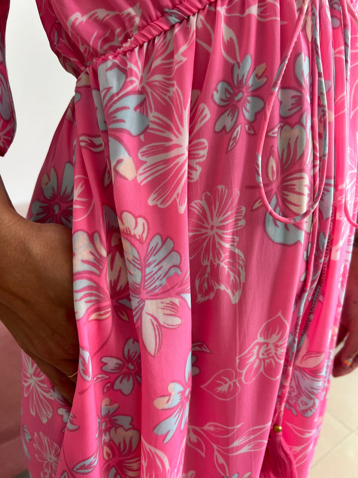Vestido Jaione rosa