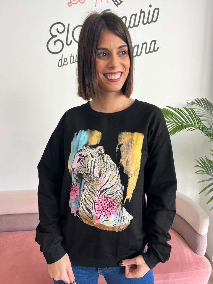 Sudadera Marlon negro