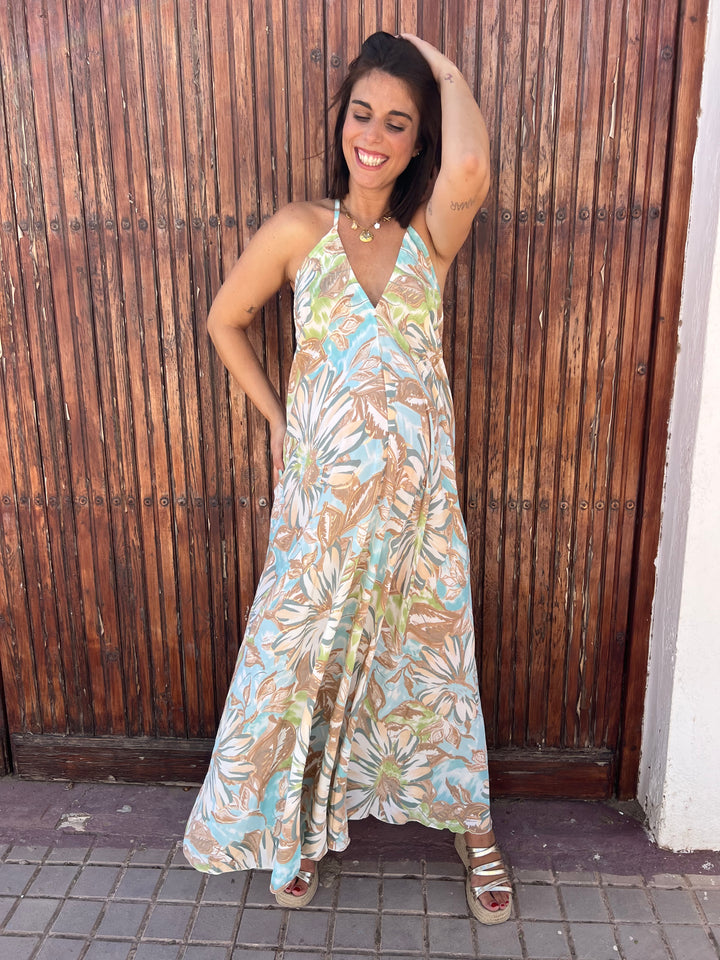 Vestido Luna verde