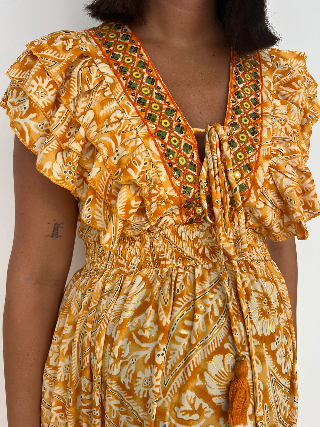 Vestido Korma amarillo