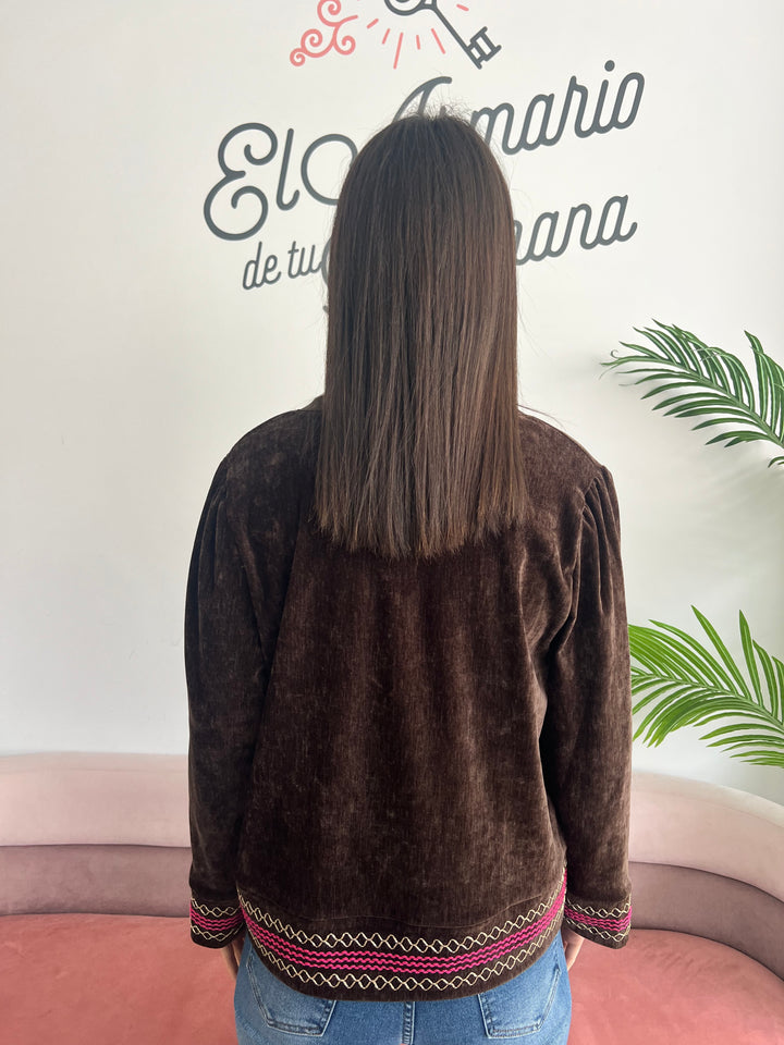 Sudadera Wendy marrón