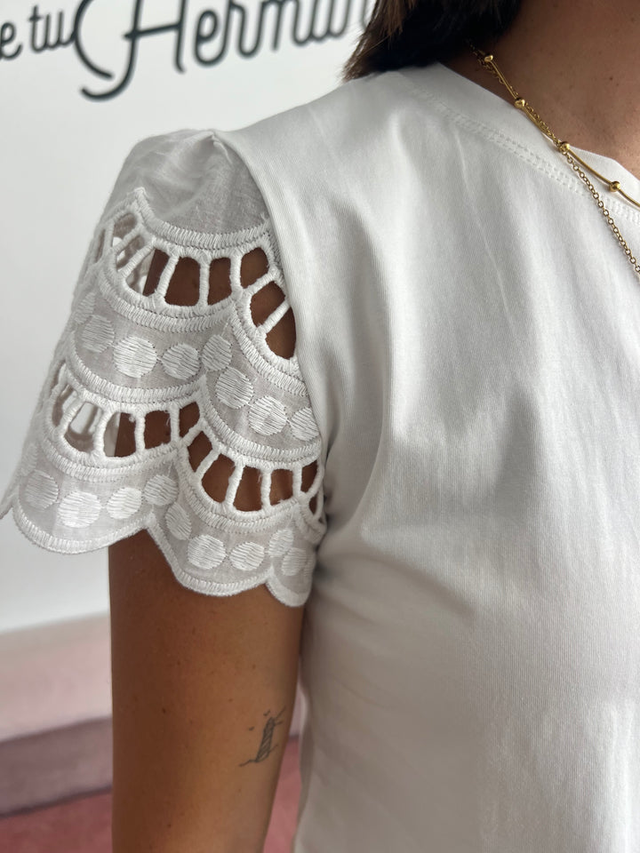 Camiseta Sara blanca