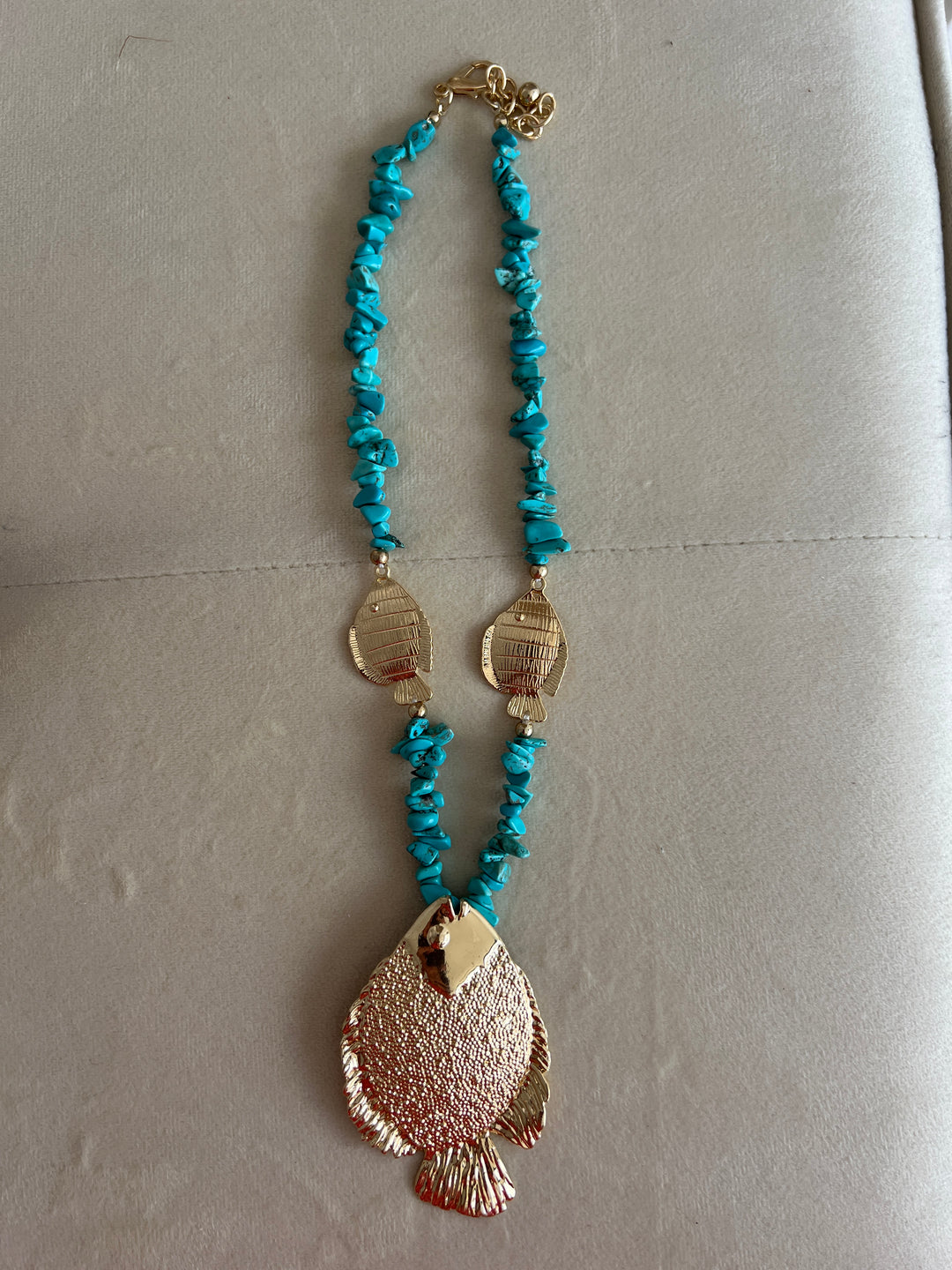 Collar Tumbao turquesa