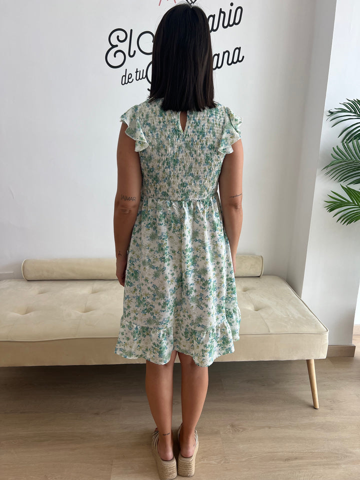 Vestido Geles verde