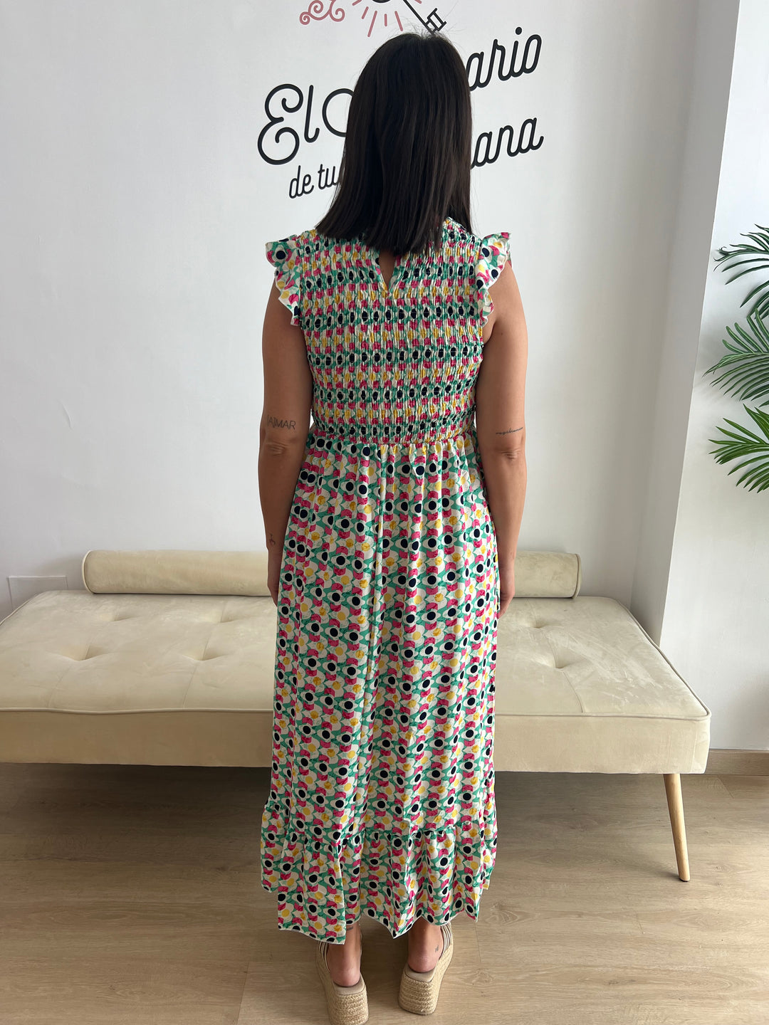 Vestido Malena verde