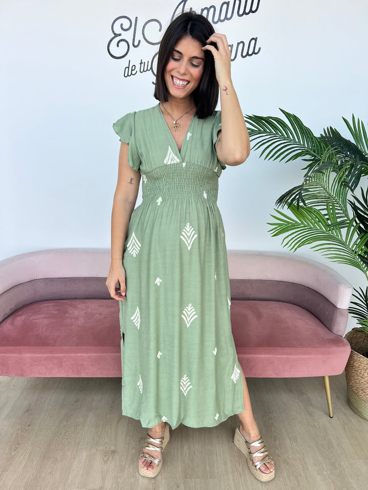 Vestido Iratxe verde