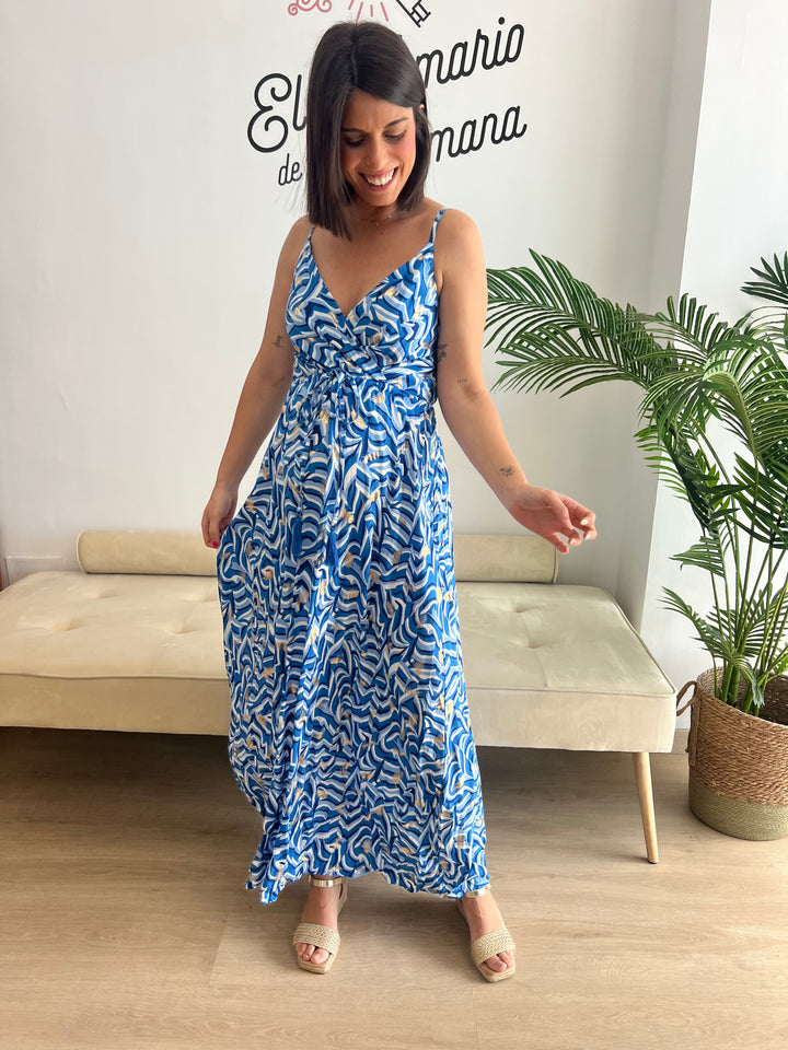 Vestido Charito azul