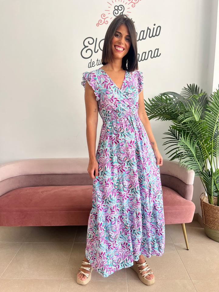 Vestido Nataly morado