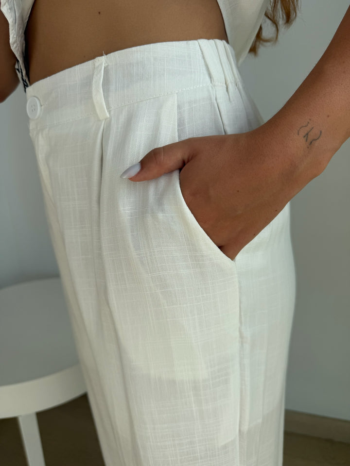 Conjunto Isabel blanco