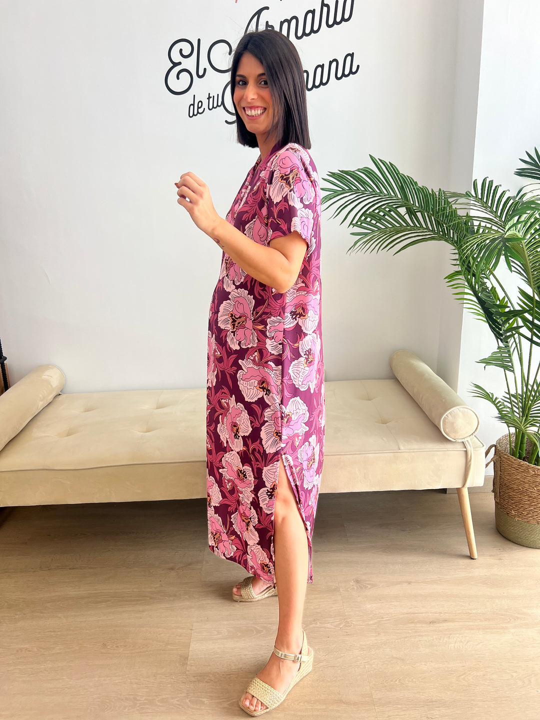 Vestido Corina morado