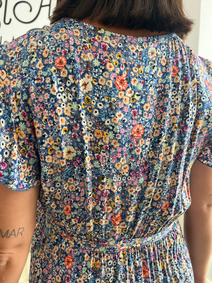 Vestido Chali azul