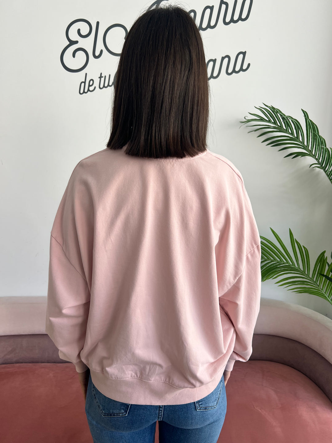 Sudadera Águila Rosa