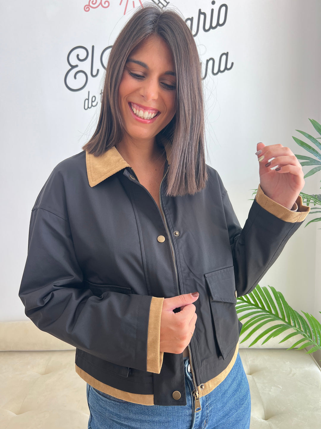 Chaqueta Ainara negro