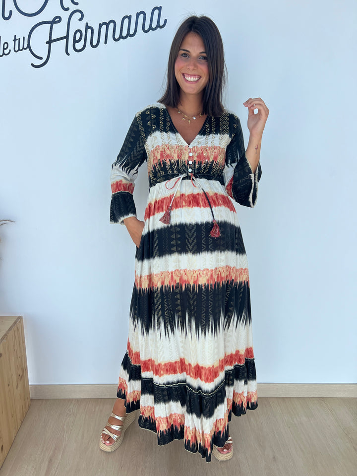 Vestido Manuela coral