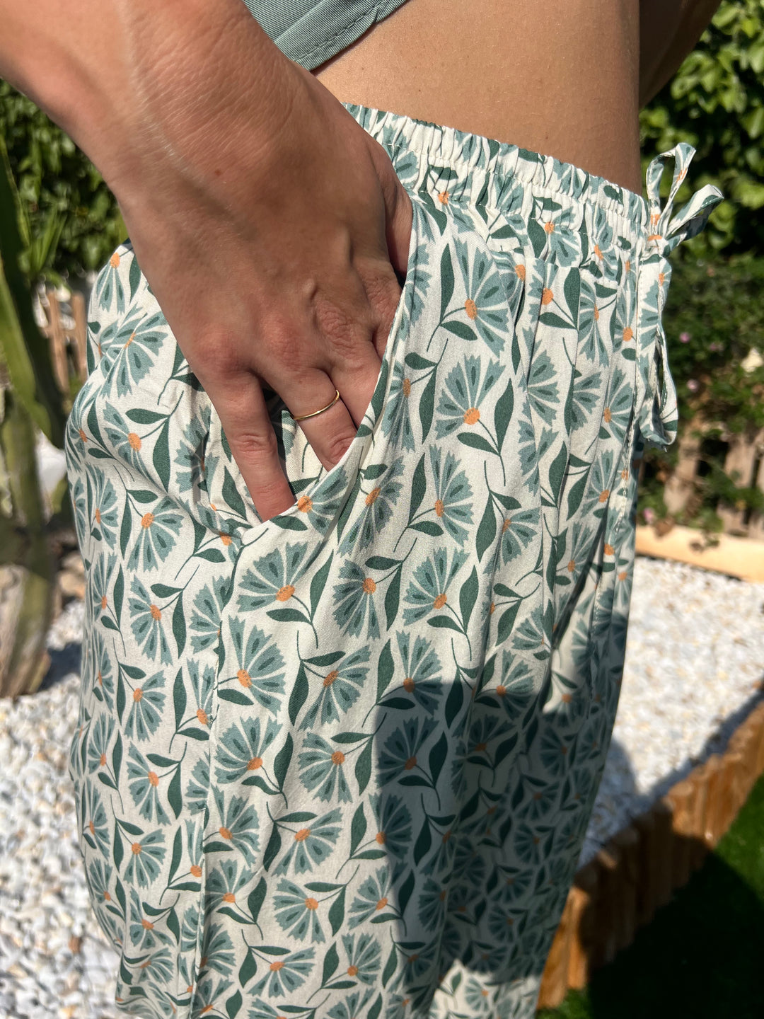 Pantalón Floral