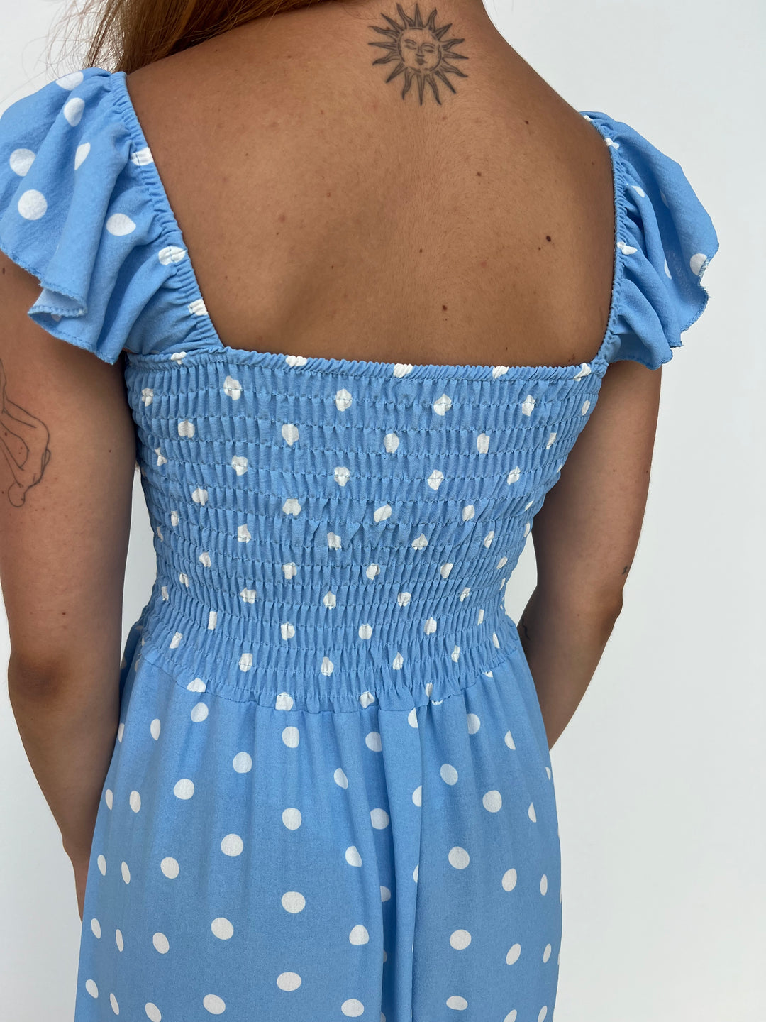 Vestido Violeta celeste