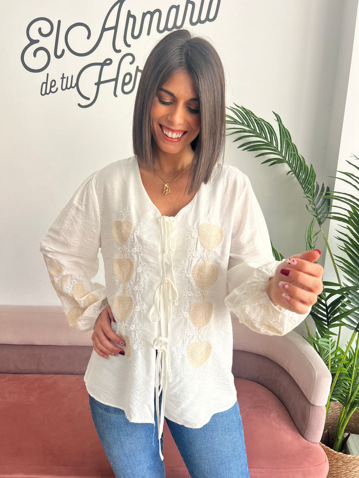 Camisa Lía blanco