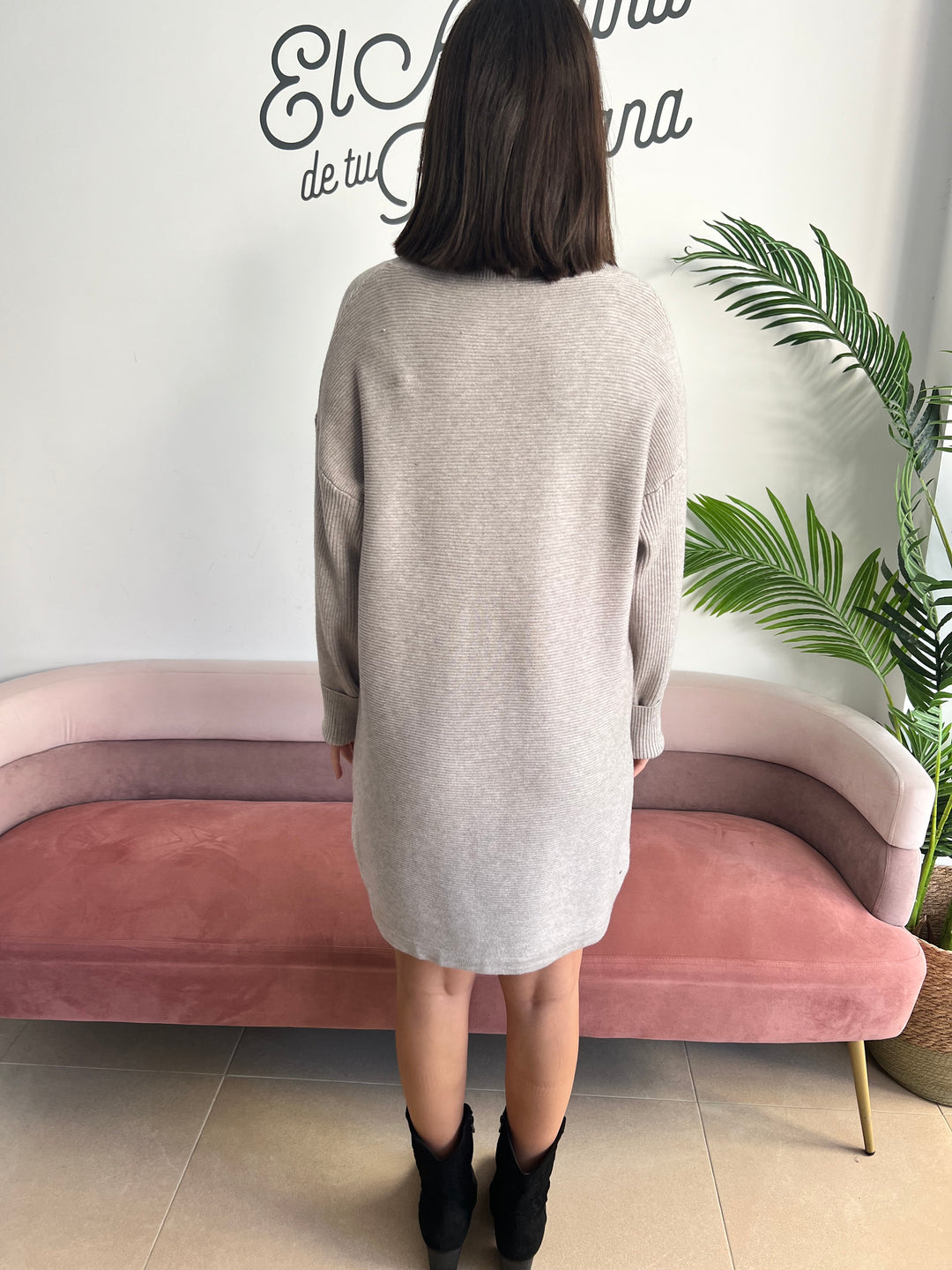 Vestido Matilda topo