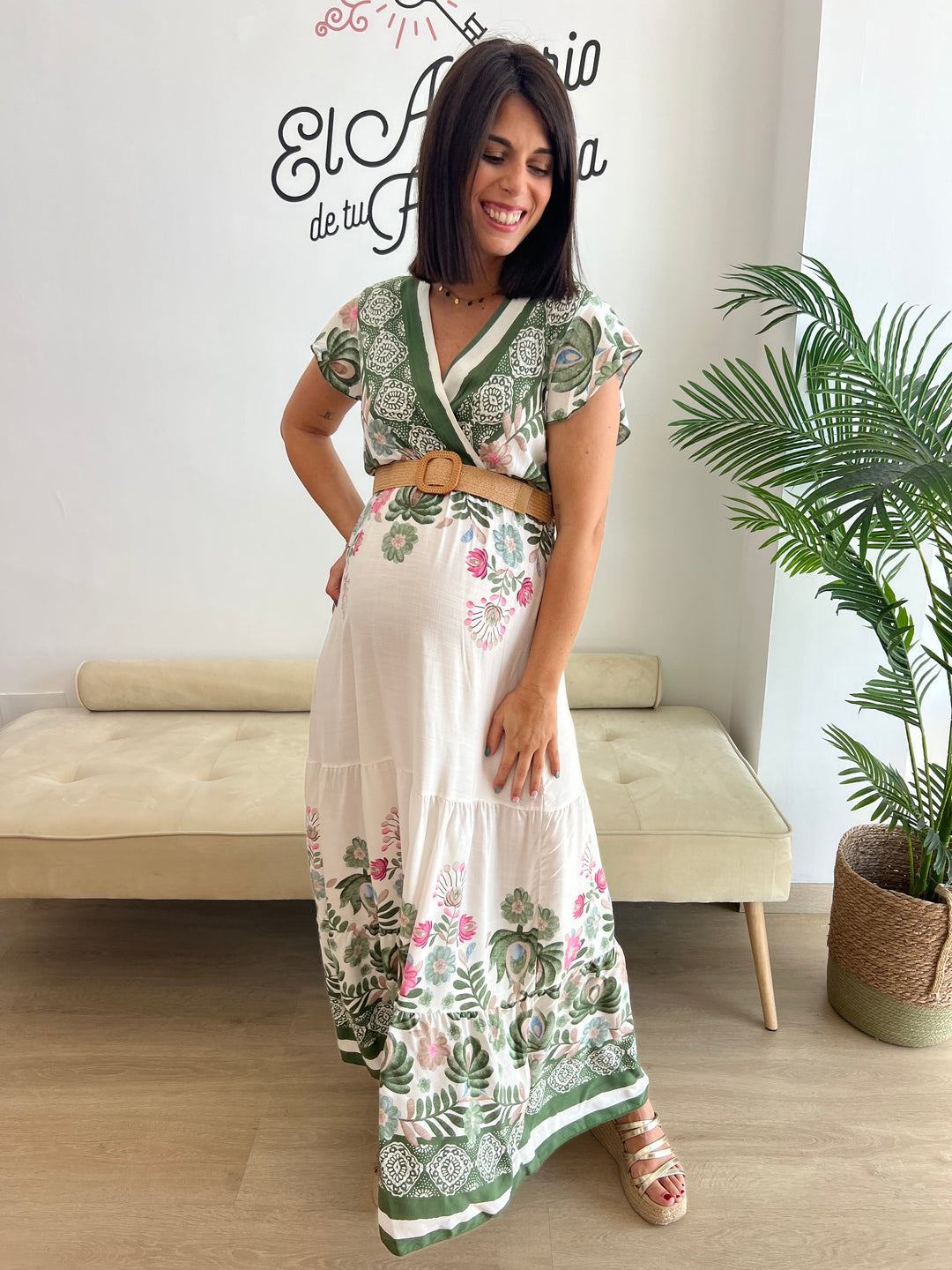 Vestido Dakota verde