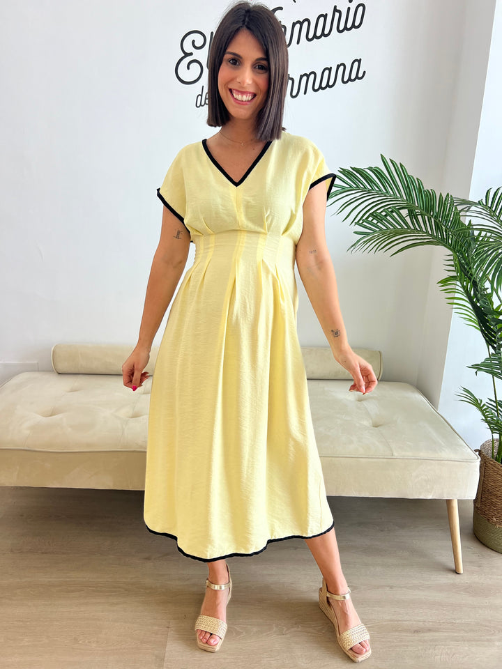 Vestido Selana amarillo