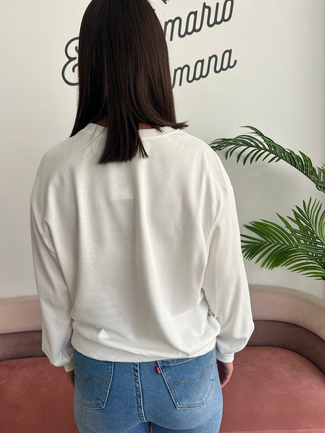 Sudadera Laia blanco