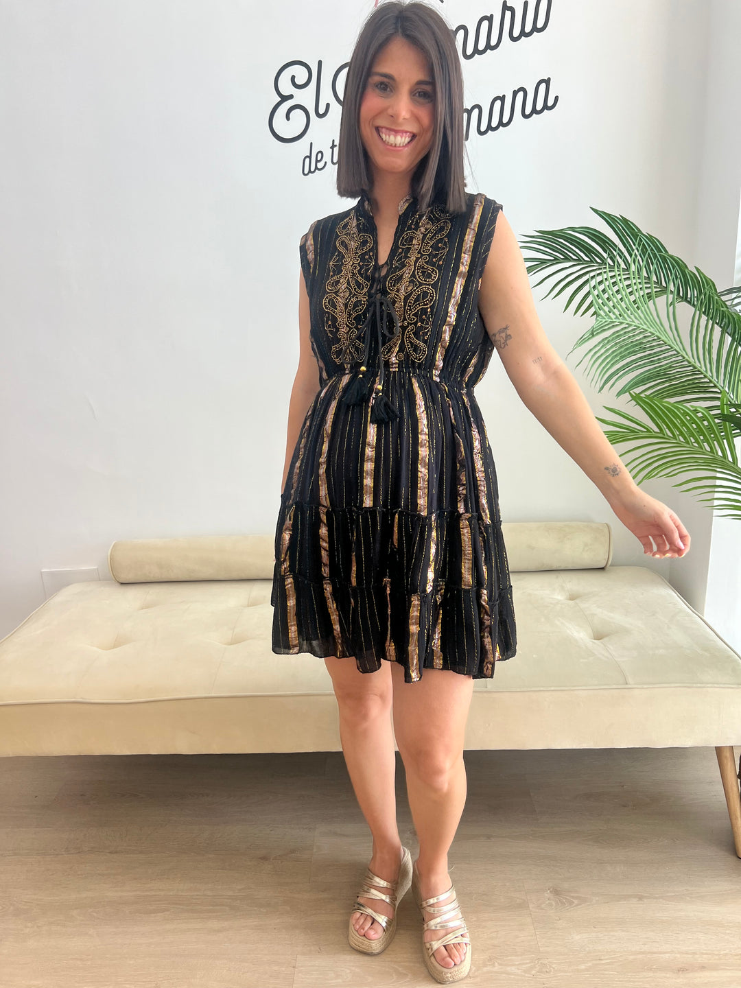 Vestido Ibicenco negro