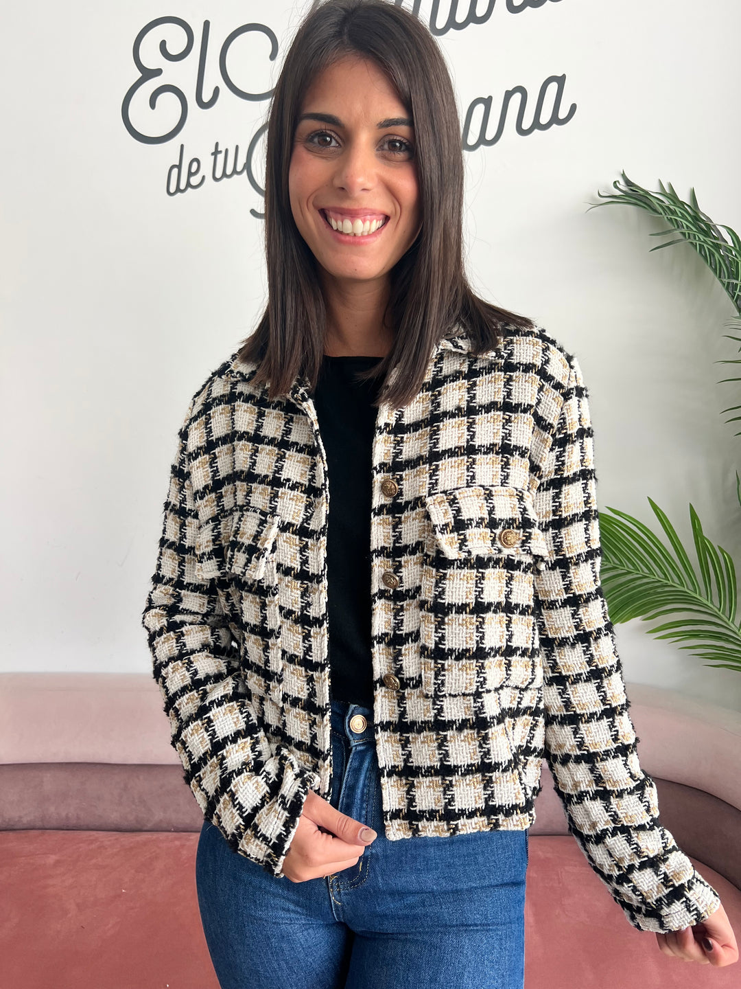 Chaqueta Sandra blanco