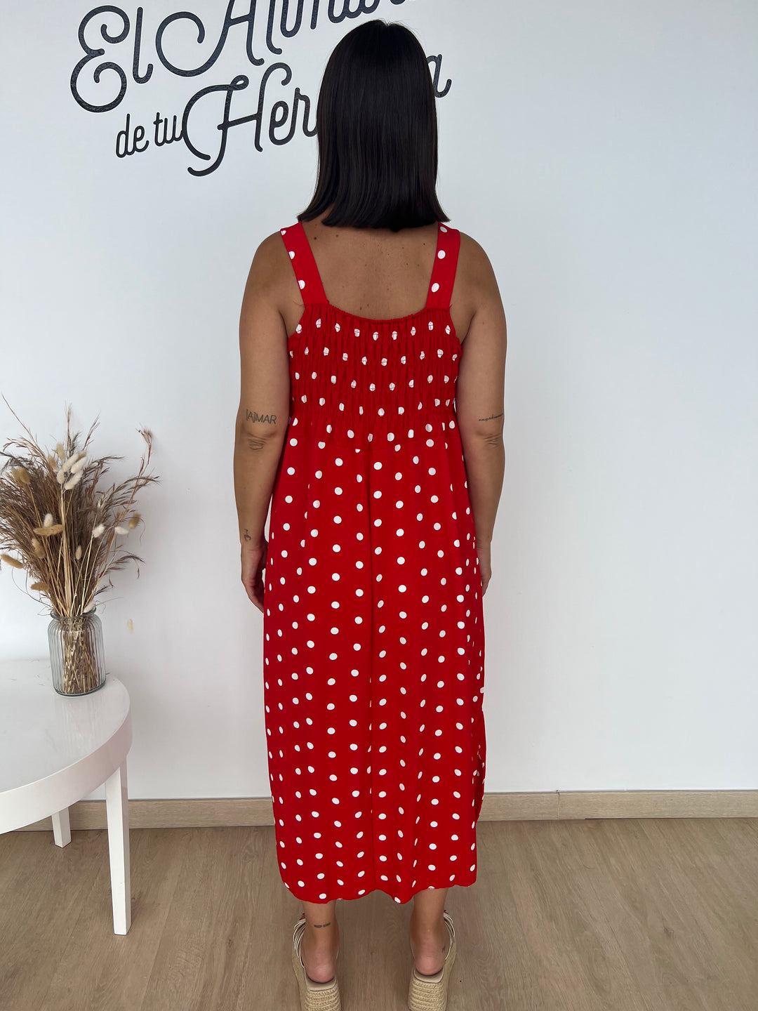 Vestido Cameron rojo
