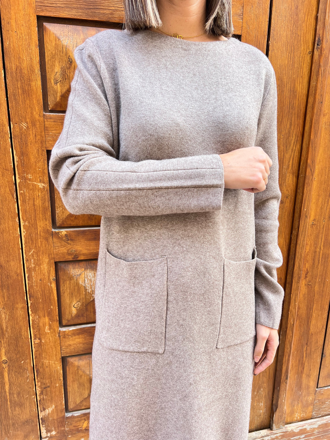 Vestido Lugo topo