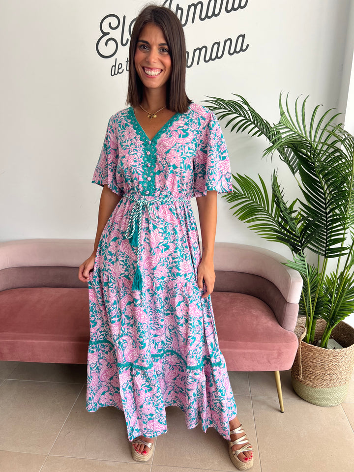 Vestido Betty verde