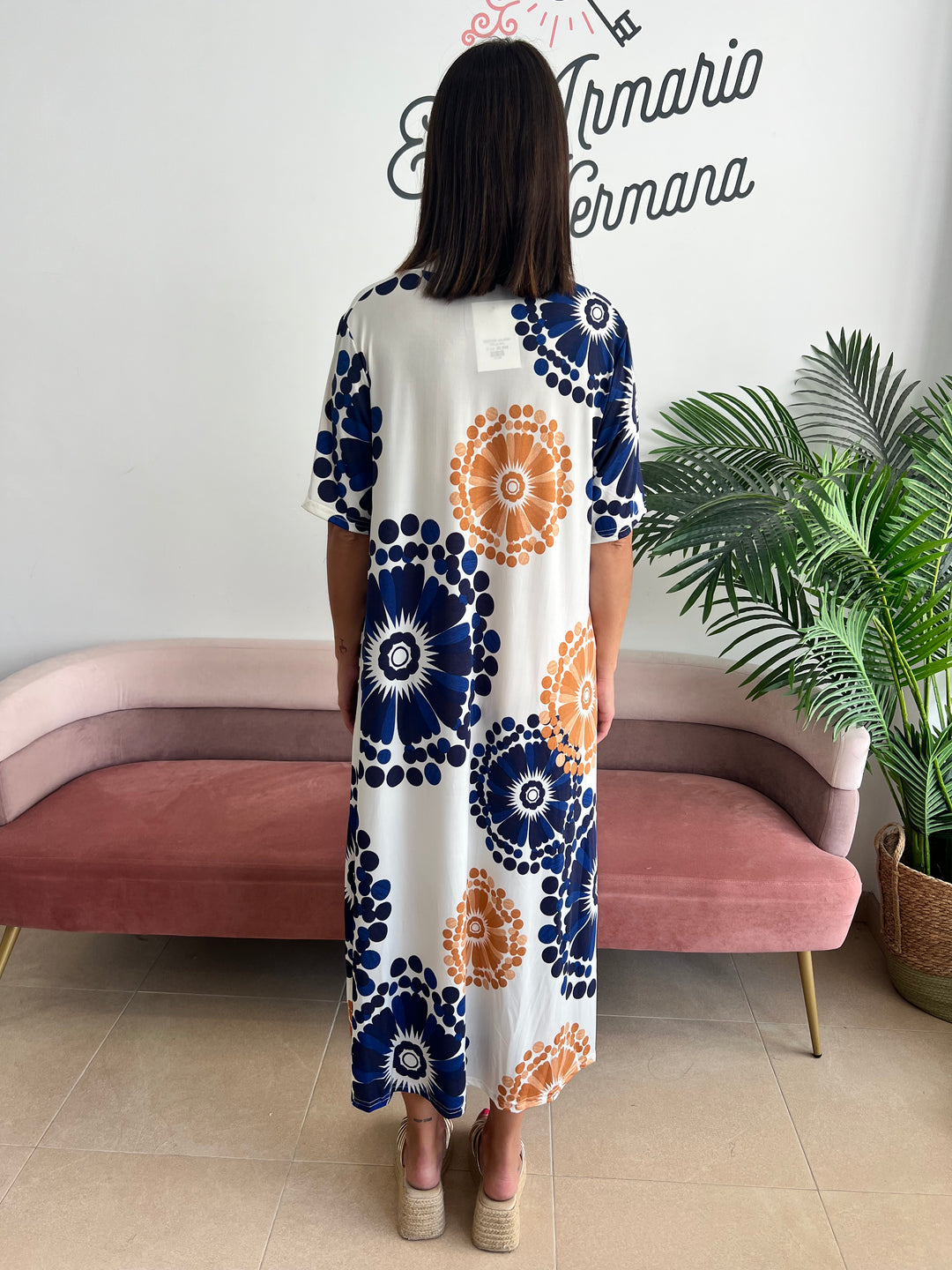 Vestido Juliana azul