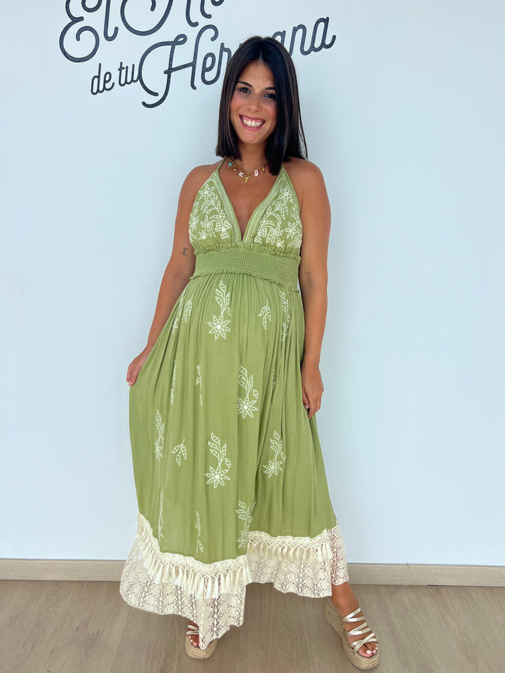 Vestido Manilva verde