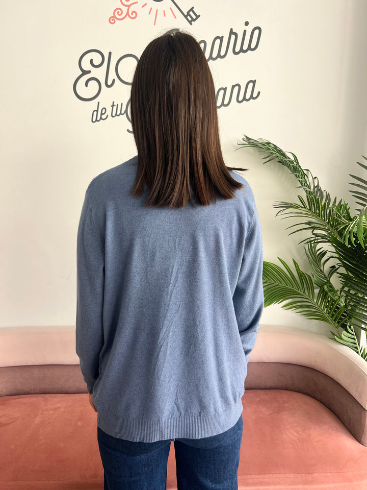 Jersey Angélica azul