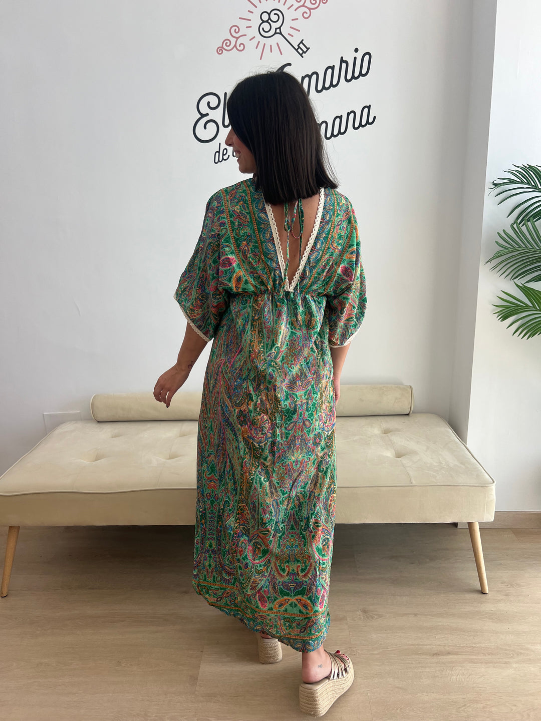 Vestido Selena verde
