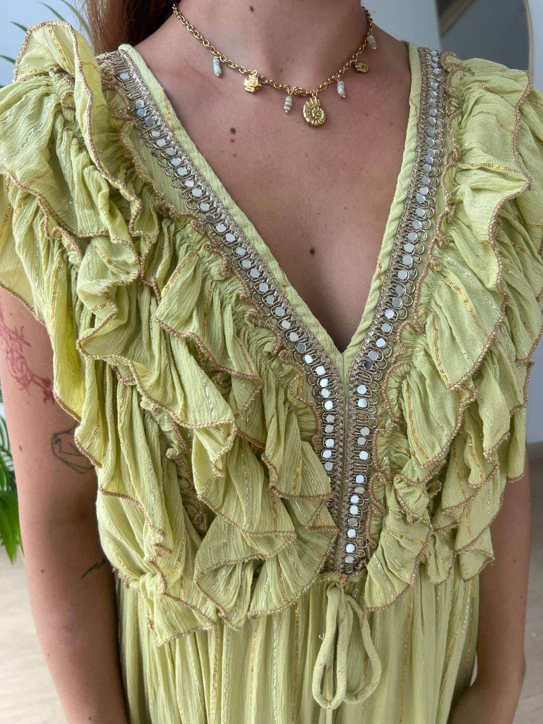 Vestido Saona verde