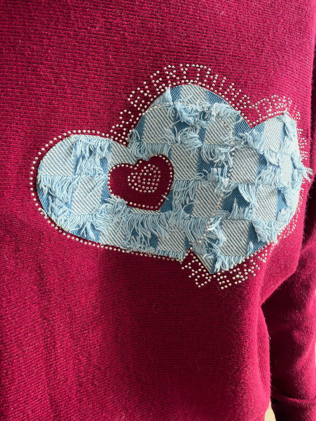 Jersey Chloe burdeos