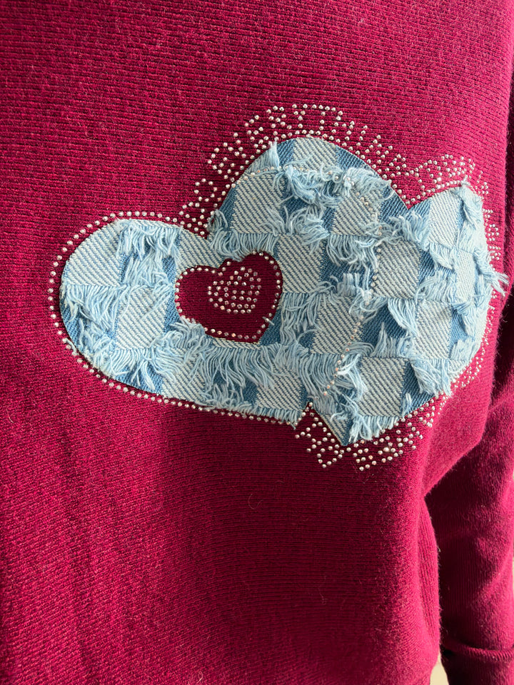 Jersey Chloe burdeos
