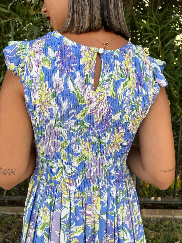 Vestido Sur azul