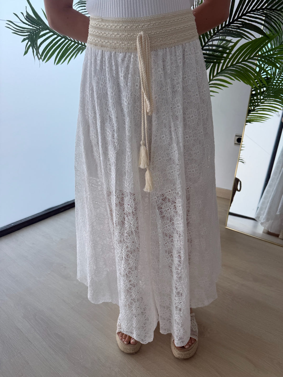 Pantalón Encaje