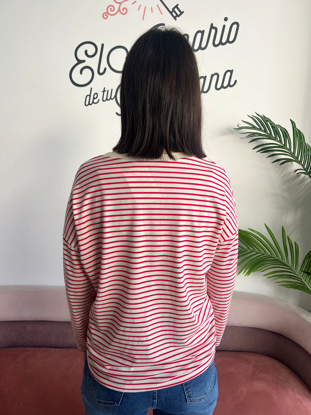 Camiseta Sofía fucsia
