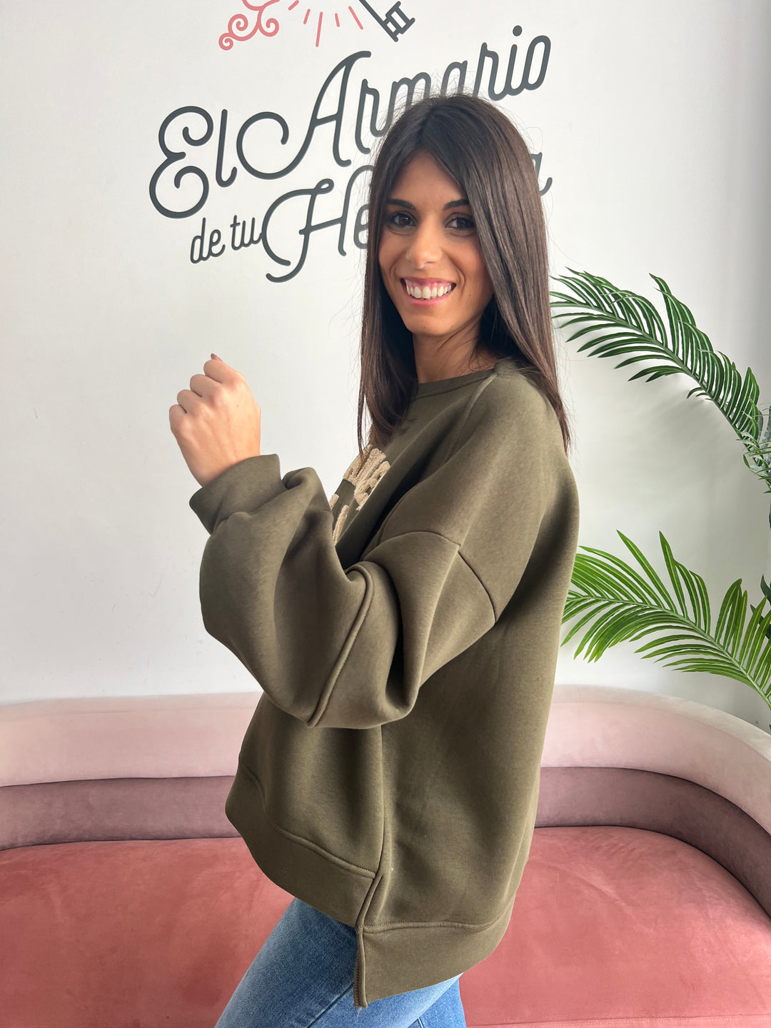 Sudadera Los Ángeles verde