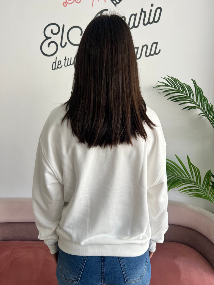 Sudadera Mon Amour verde