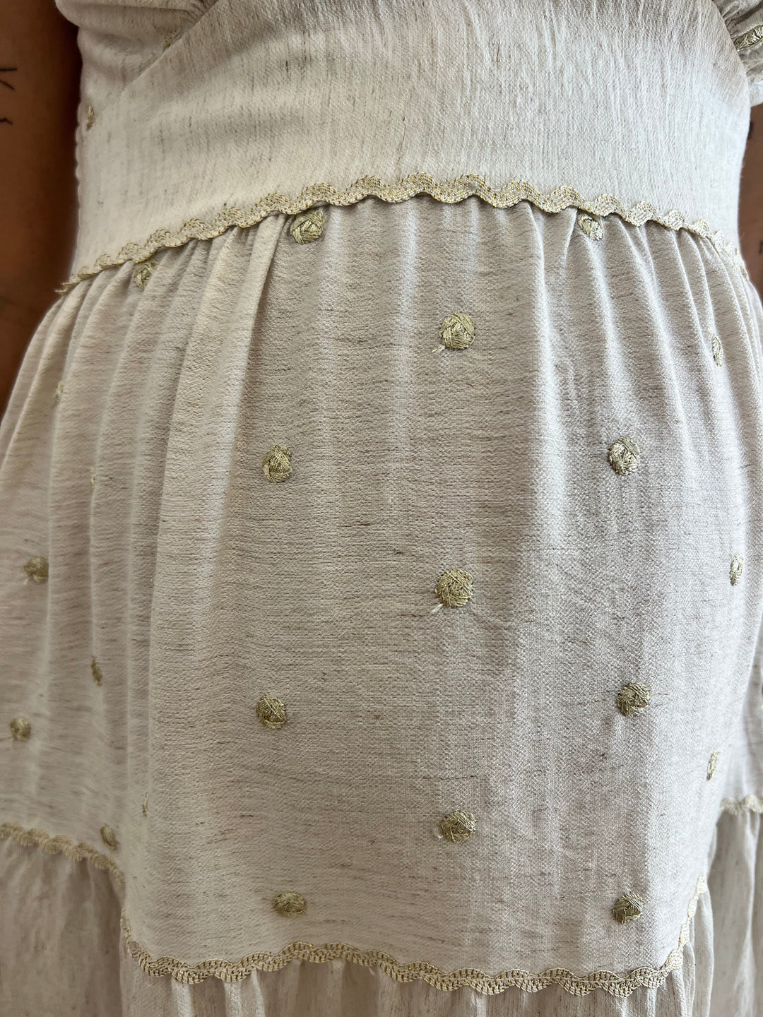 Vestido Grecia beige