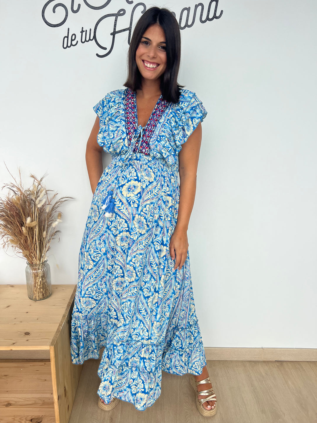 Vestido Korma azul