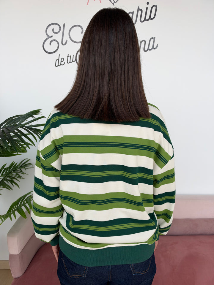 Sudadera Morgan verde