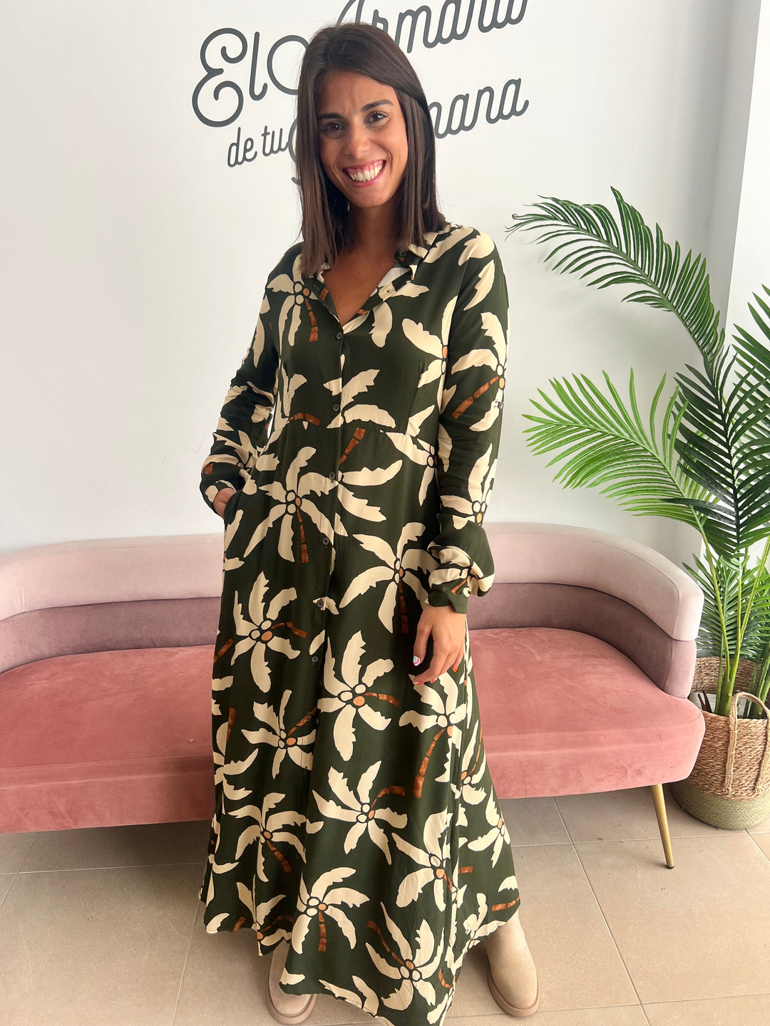 Vestido Palmera